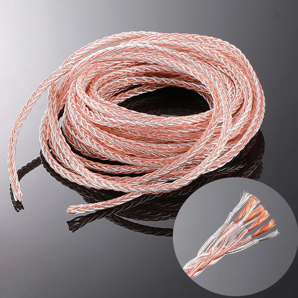 Thouliess HIFI Copper Silver Plated Mixed 0 78mm Headphone Upgrade Cable For W4r UM3x 1964 Heir 10 A IEM8 0 IEM10 0