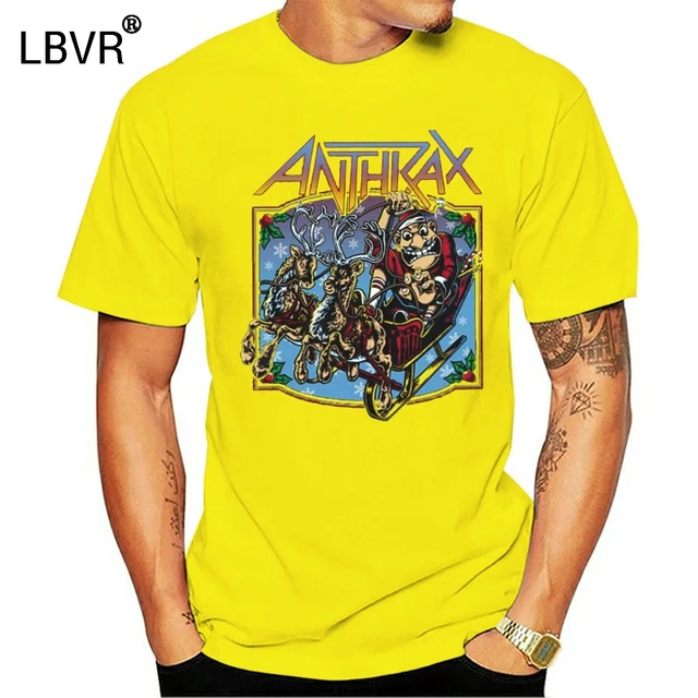 Anthrax Irish Judge Dredd Black T Shirt 