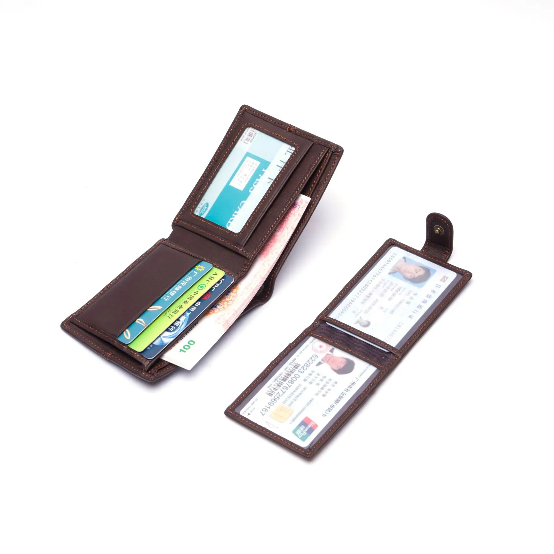 

RFID Бумажник кожаный Для мужчин короткие бумажник многофункциональный крест бумажник держатель для карт отделение для монет, сумочка для денег отделение для фотографий