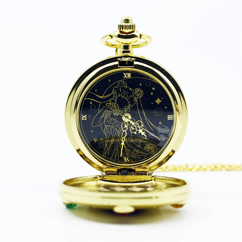 Fashion-Golden-Sailor-Moon-Theme-Necklace-Pendant-Quartz-Pocket-Watch-With-Chain-Girl-s-Gift (1)