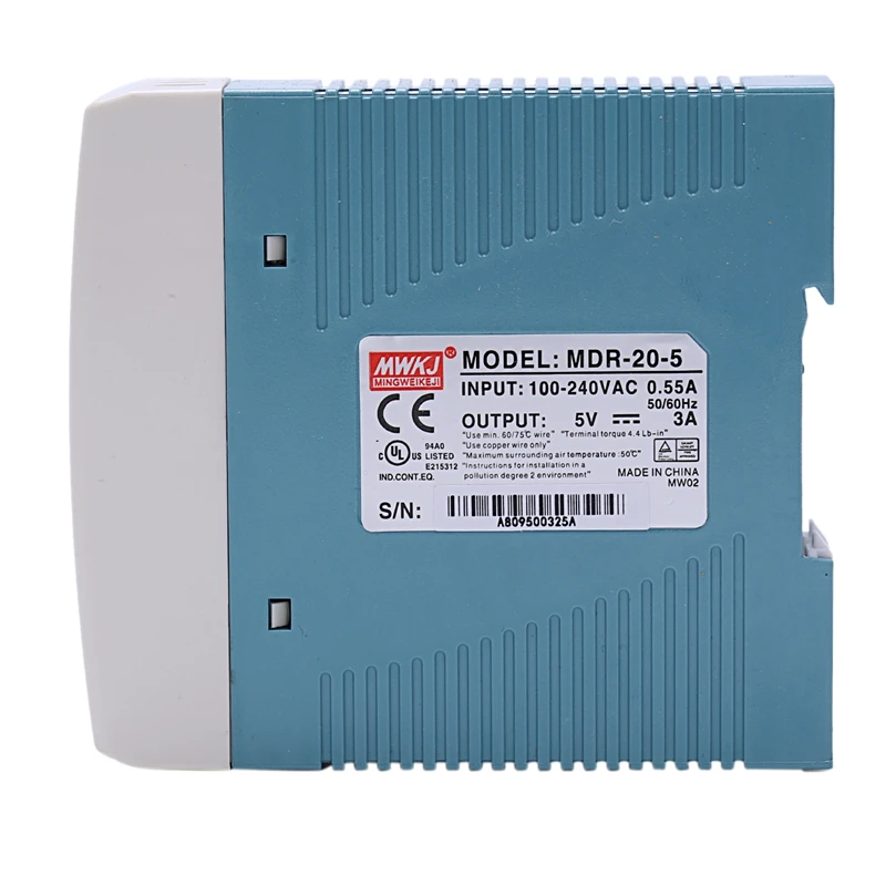 MDR-20 5 в 20 Вт din-рейку источник питания ac-dc драйвер регулятор напряжения питания 110 В 220 В