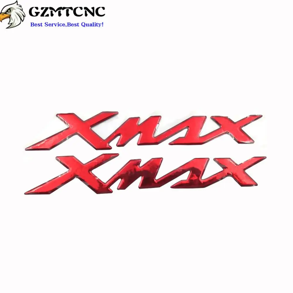오토바이 3D 마크 스티커 탱크 데칼 아플리케 엠블럼 배지 탱크 패드 프로텍터 데칼 야마하 X-MAX XMAX X MAX 125 250 300