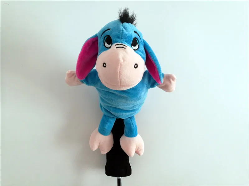 Donkey Новинка, много чехлов для головы для гольфа с животными, № 1, чехлы для головы водителя, высокое качество, забавные пылезащитные#1 деревянные Чехлы для клюшек для гольфа - Цвет: Donkey