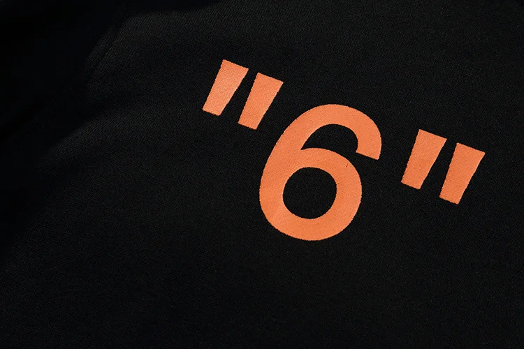 19SS OFF-WHITE OW 6 точечный принт стрелка Мужская Пара Набор Толстовка оптом и в розницу