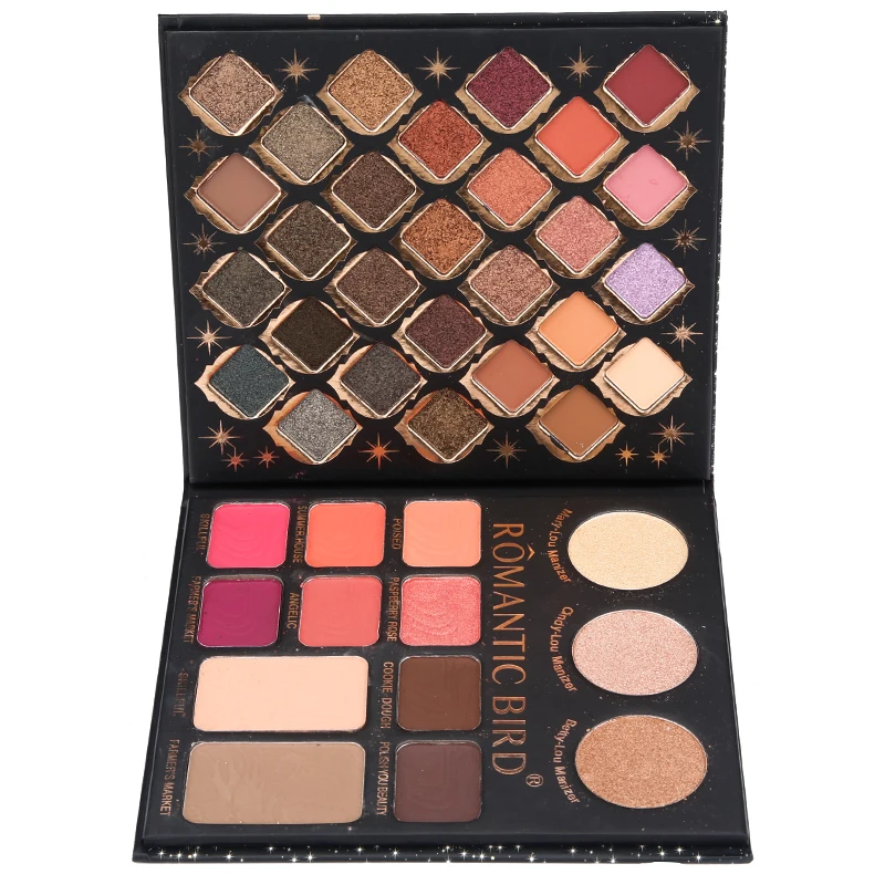 ICYCHEER Romantic Bird Makeup Creamy Eye Shadow Palette Brighten Pigment Shimmer Matte Eyeshadow Easy to Apply ICYCHEER Romantic Bird Makeup Creamy Eye Shadow Palette Brighten Pigment Shimmer Matte Eyeshadow Easy to Apply