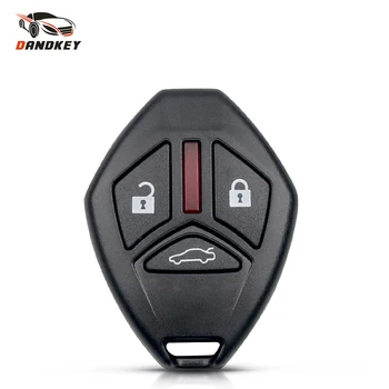 

Dandkey Remote Car Key Shell Fob Case Replacement For Mitsubishi Lancer Outlander Endeavor Galant 3 Buttons Key Without Blades