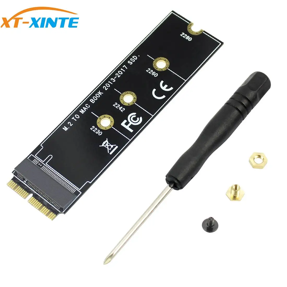M ключ M.2 PCIe AHCI SSD адаптер карты для MACBOOK Air 2013 2014 2015 2017 A1465 A1466 Pro A1398 A1502 A1419 2230 2280