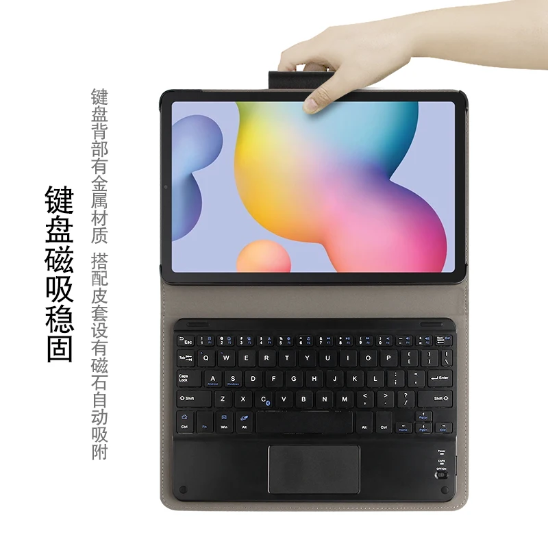 Чехол для Samsung Galaxy Tab S6 Lite 10 4 Женская Bluetooth клавиатура защитный чехол lite дюйма