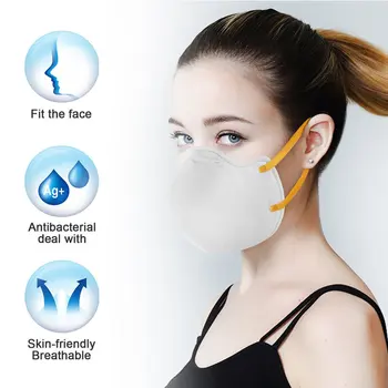 

Filter Protective Mask Anti-Fog Masks Dust-Proof Pm2.5 Mask Face Protective Masks 1 Pcs