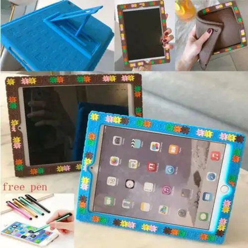 

For iPad 2 3 4 iPad Pro Air 10.5 2019 New Kids Soft Silicon Shockproof Case Cover Stand
