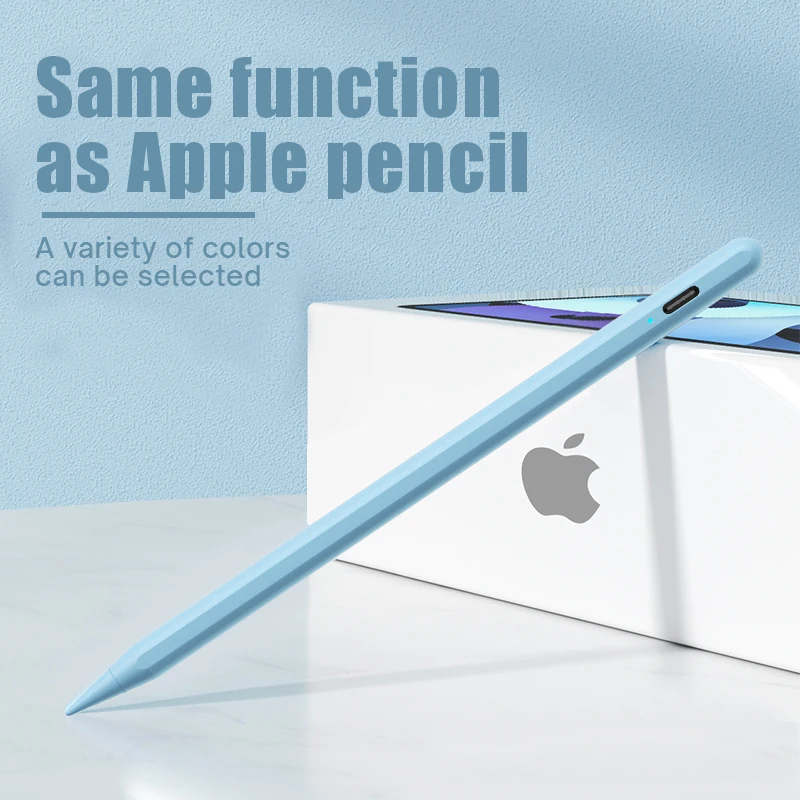 For iPad Pencil Stylus Pen Apple Pencil 1 2 iPad Pen Pro 11 12.9 Air 4 10.9 7th 8th 9th mini 5 6 Apple Pen with Palm Rejection