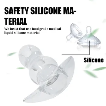 5 Size Silicone Hollow Anal Plug Anal Sex Toys For Women Men Prostate Massager Anal Expanding Dilator Stimulator Adult Products 2