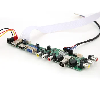 

Digital Signal TV Controller Board DVB-C DVB-T / T2 Universal LCD LED TV Controller Driver Board Kit