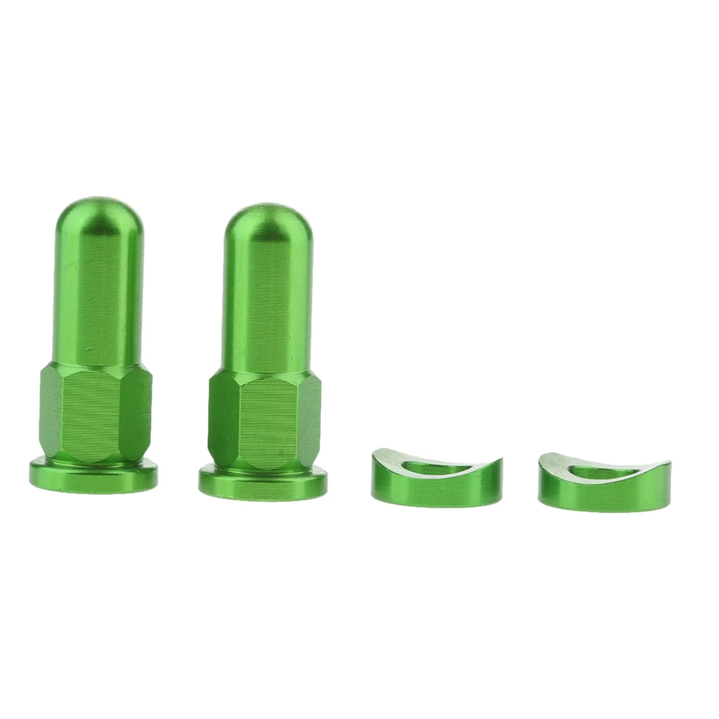 2pcs Universal Rim Lock Nut Spacer Kit Motocross Dirt Pit Bike rim nut motorcycle accessories parts Red Black Blue Orange Green