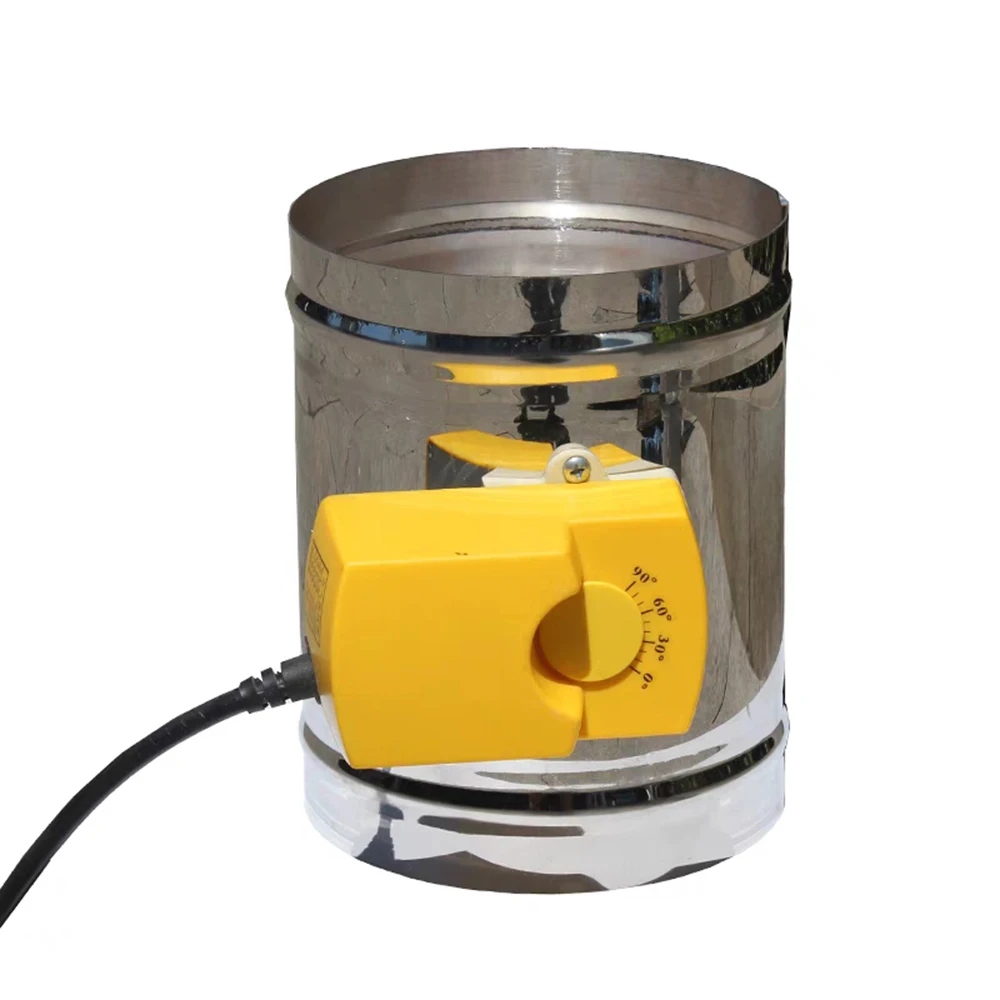 250MM air damper seal type with 0, 30,60, 90 degree, 10" electric 3