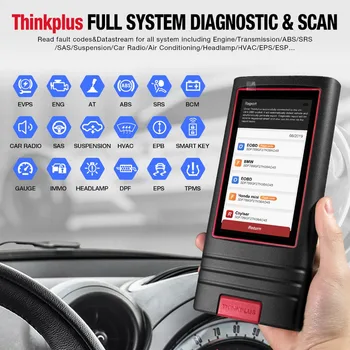 

ThinkPlus Thinkcar All Full system OBD2 car diagnostic tool Thinkplus Code Reader 15 reset services