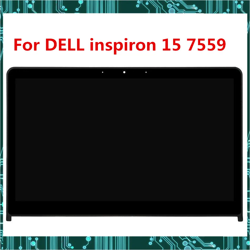 15," 4 K UHD для DELL inspiron 15 7559 ноутбук ЖК-дисплей сенсорный экран сборка LTN156FL03 LP156UD2-SPA1 3840*2160 протестирован