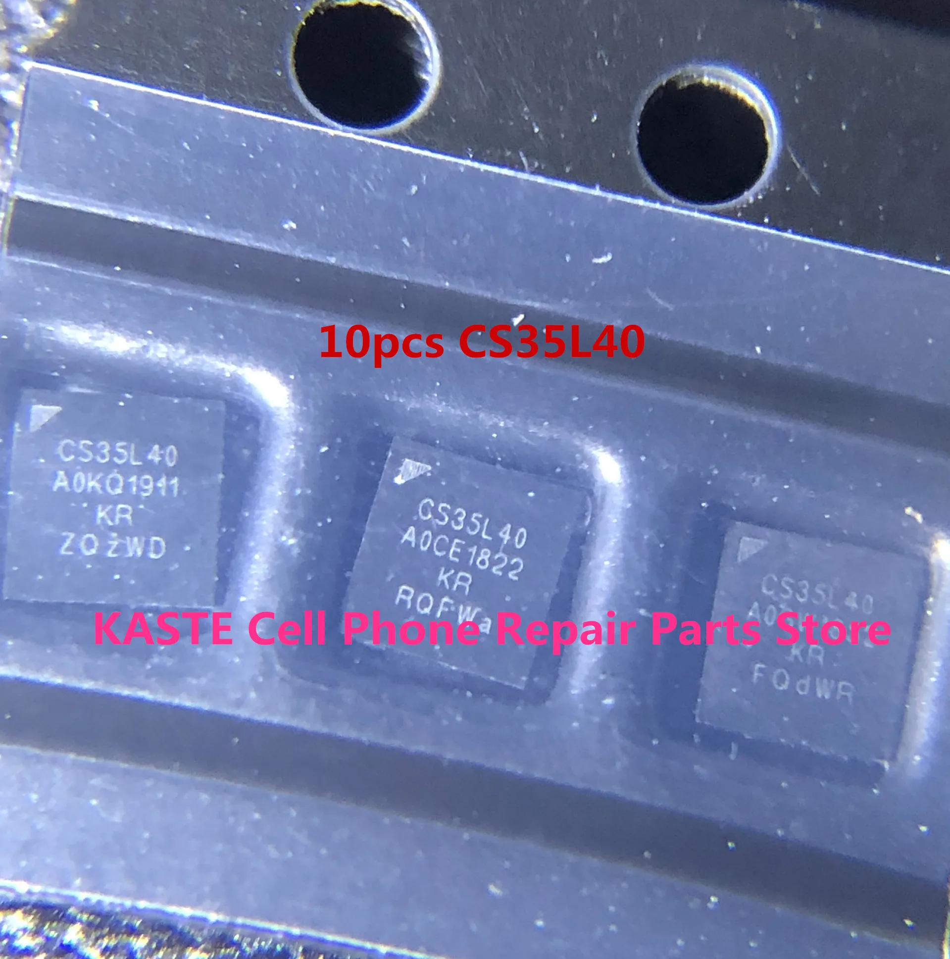10 шт. BGA CS35L40 для Samsun S10 + аудио IC музыкальный чип 30 контактов | Мобильные телефоны и