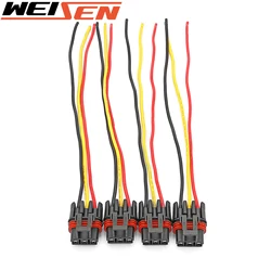 Connecteur de fil de calibre 16 pour Polaris 2018 – 2021 Ranger Crew XP 1000 / RZR RS1, 4 pièces, barre de Bus d'alimentation à impulsion, Pigtail, accessoires UTV 