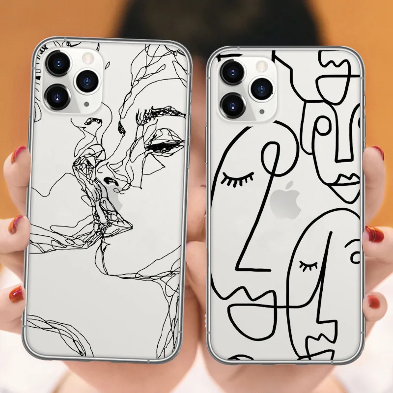 Забавный чехол для iPhone 11 Pro Max X XR Xs SE 6 6S 7 8 Plus мягкий модный | Мобильные телефоны и