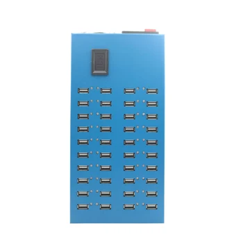 

Blue Color New 400W Super Slim USB Charging Dock 40 Ports Power Station Multiple Port Wall Charger Adapter for Hotel School