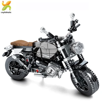 

262pcs City Technic Motorbike Racing Building Blocks Creator Off-Road Motorcycle Collection Brick Toys for Children boy gift