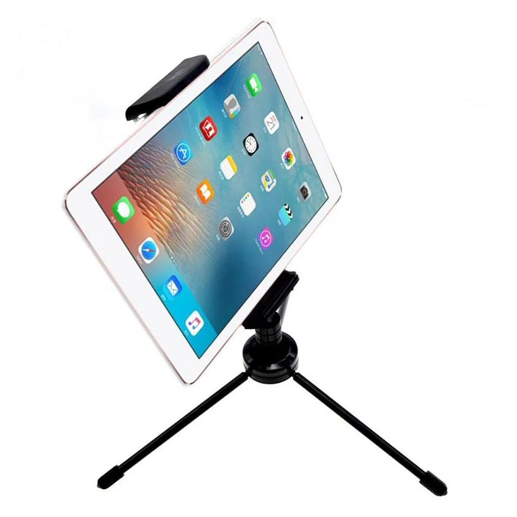 Universal Desk Camera Tripod for DSLR Camera Camcorder Phone Handheld Stabilizer Gimbal Tablet etc Holder Clip Mount Adapter