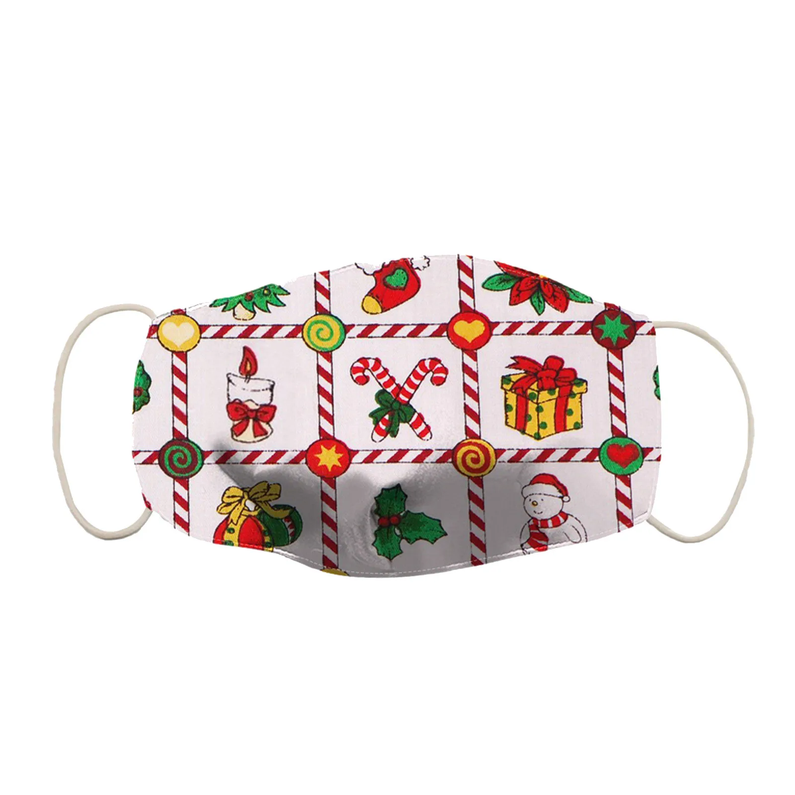 Christmas Lights Glowing Face Mask For Women Men Fashion Reusable Light Up Christmas Led Luminous Masks Медицинские Маски 3