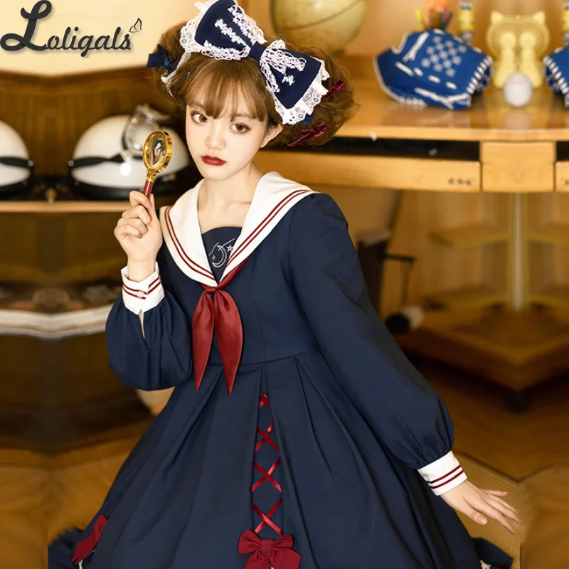 AMERI SWEET SAILOR COLLAR DRESS Mサイズ 【公式通販】