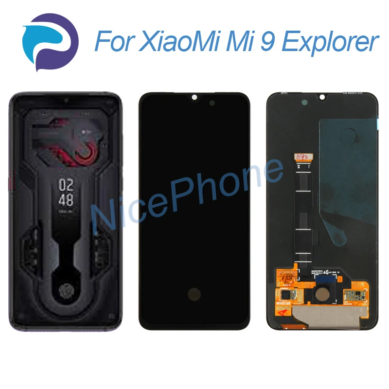 ЖК-дисплей AMOLED для XiaoMi Mi 9 explorer сенсорный экран с дигитайзером в сборе Замена