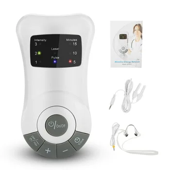 

Antiskid Material Portable Sinusitis Nose Therapy Fever Allergic Rhinitis Laser Low Frequency Pulse Treatment Laser Nose Machine