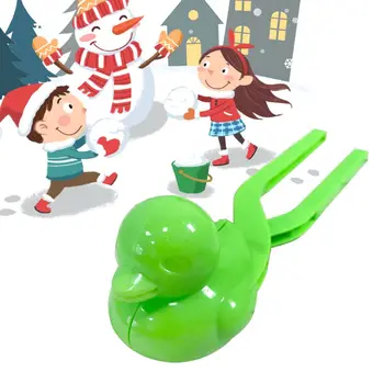 

Duck Snowball Maker Clip Cartoon Snow Ball Sand Mold Tool Winter Outdoor Sports Kids Toys for Children Gift
