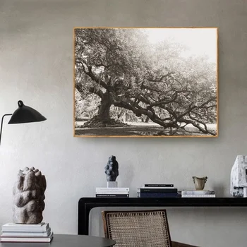 

Beautiful Landscape Poster Tree of Life Silk Print Home Decor Wall Art Decor No Frame