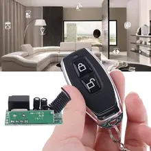 DC12V 2 Channel Remote Control Single Light Switch Receiver Module High Power for Lamps Fans Accessories vgg24 220v 2 channel remote switch module 2 key remote control green