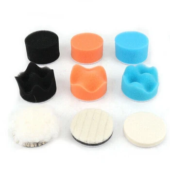 

9Pcs Car Polisher Buffer Pad Buffing Polishing Sponge Kit Waxing Foam Sealing