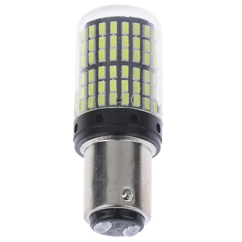 1 шт. 1157 светодиодный Белый 3014 144-SMD автомобиля сигнала поворота Стоп-сигнал