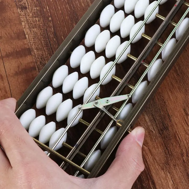 17 цифровые стержни Soroban стандартный Abacus Китайский Японский калькулятор Счетный