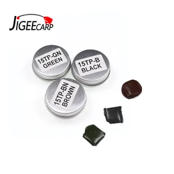 JIGEECARP – plate forme de pêche à la carpe en tungstène souple, plombs de poids, plate forme de Chod, tubes de boue de tungstène, matériel de pêche à la carpe européenne, 15g * 2 pièces 