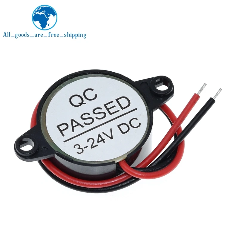 DC 324V SFM20B Active Piezoelectric Buzzer Long Continuous Beep Tone Buzzer Business