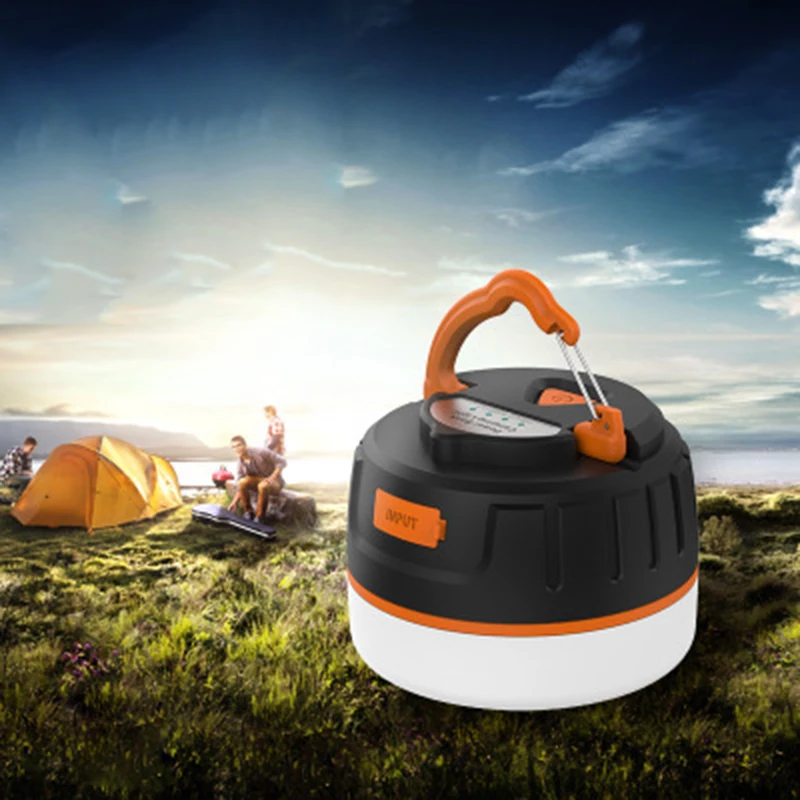 MIni Ultra Bright 5200mAh Led Lightweight Camping Lanterns Light For Hiking Camping Emergencies Protable Lantern Power Bank Lamp