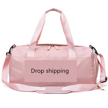 

20-35L Fitness Training Bag Dry Wet Separation Shoes Bags Sequins Letter Outdoor Sports Gym Bag Package Yoga Handbag