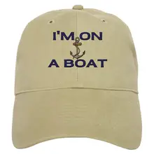 Im On A Boat синяя бейсболка