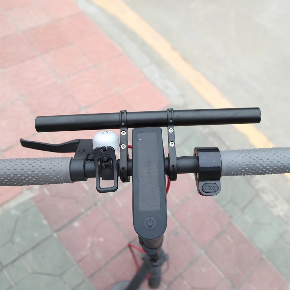 Electric Scooter Handlebar Extender Extension Bracket Lamp Mount Holder Supporter Stem Head Up Raiser Handlebar Riser for M365