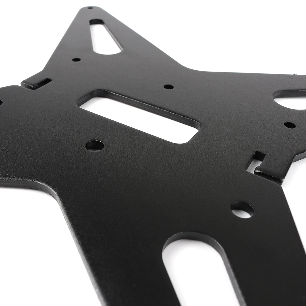 Black Upgrade CR-10 CR-10S Hotbed Support Y Carriage Anodized Aluminum Plate 4mm Thickness For 300X300X400 Creality CR10 BLV