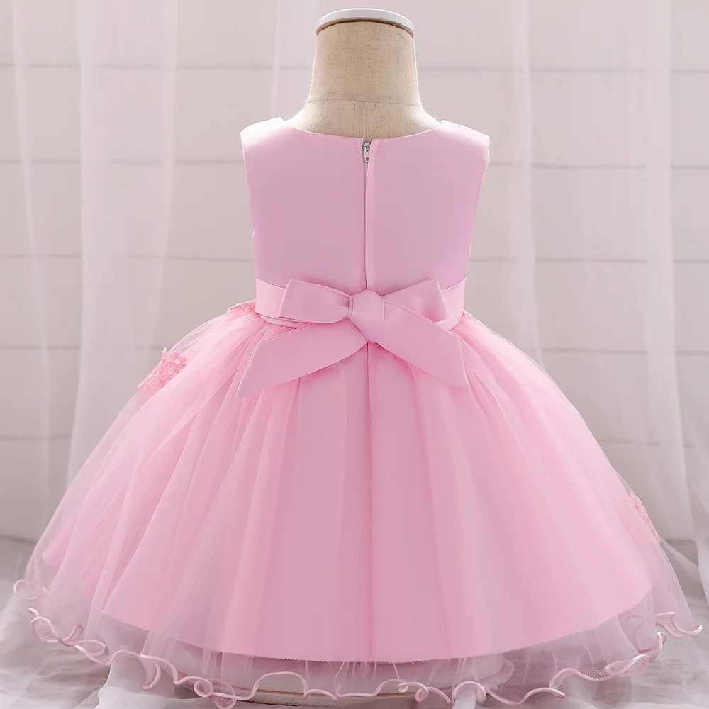 Стиль, международная торговля, торжественное платье для младенцев, для детей возрастом от года до года кружевное платье принцессы для малышей платье-пачка нарядное платье для малышей
