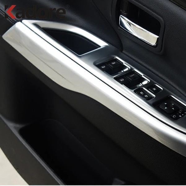 Для Mitsubishi Outlander 2016 2017 2018 2019 2020 аксессуары для интерьера из углеродного волокна