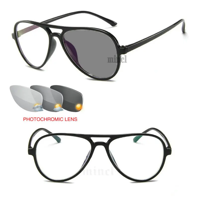 

Progressive Multifocal glasses Transition Sunglasses Photochromic Reading Glasses Women Points for Reader Near Far sight FML