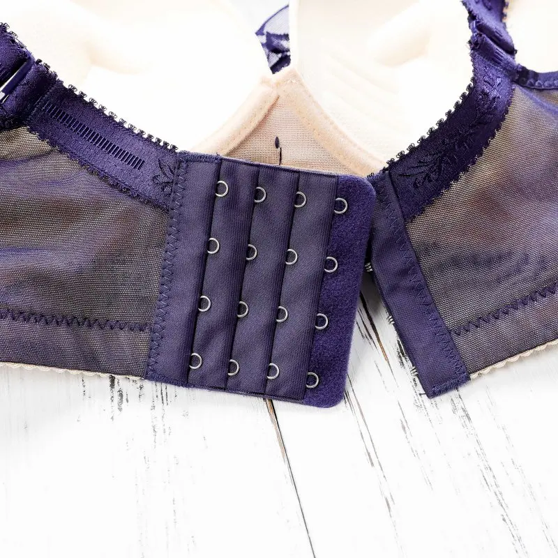 Sexy Lace Decorate Lingerie Female Intimates Large Size Push Up Padded Bras Wire Free Gathered Underwear Adjust Women Bras