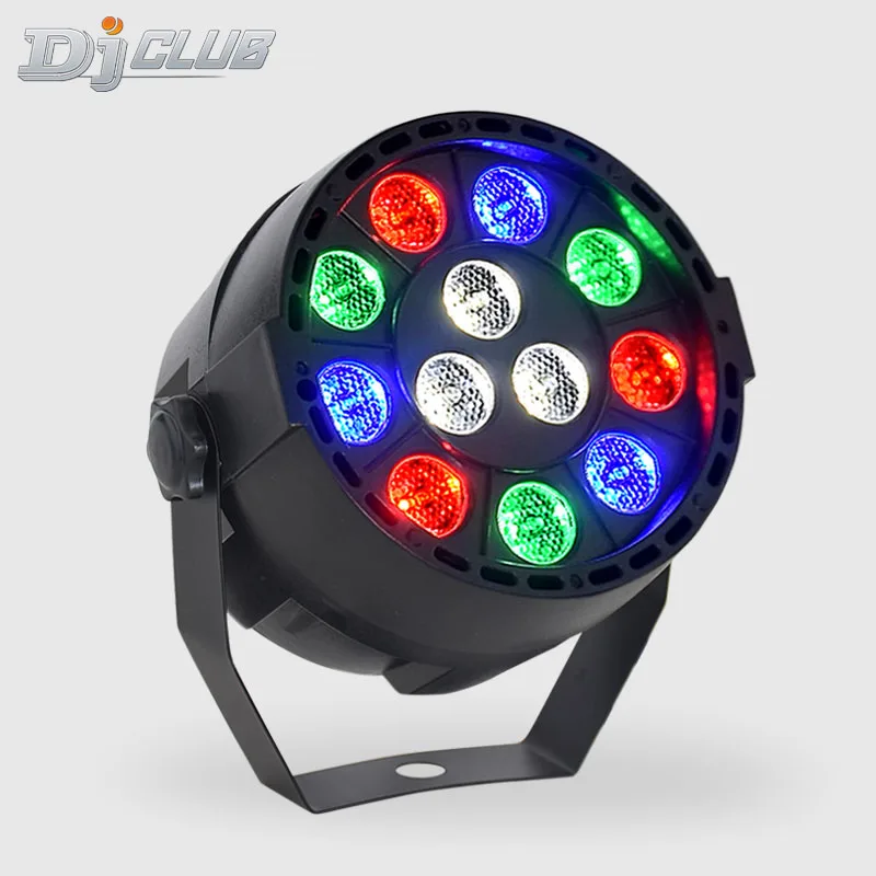 

Par Led 12X3W Rgbw Wash Dmx Stage Lighting Dj Led Par Party Led Flat For Dj
