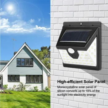 

Solar Wall Lamp Outdoor Human Induction Lamps Garden Landscape Courtyard Light New Rural Waterproof Wall Lighting Street Lights